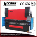 Hydraulic CNC Press brake machine WE67K 125T/3200 6+1 axis automatic press brake